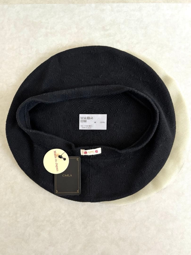 タグ付き 新品未使用 ca4la カシラ わたげベレー