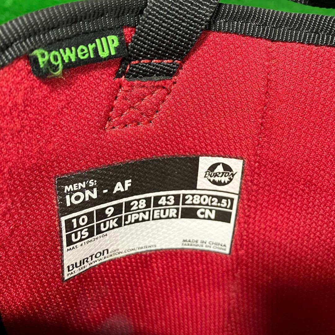 BURTON　スノーボードブーツ　ION AF　28.0cm バートン アイオン