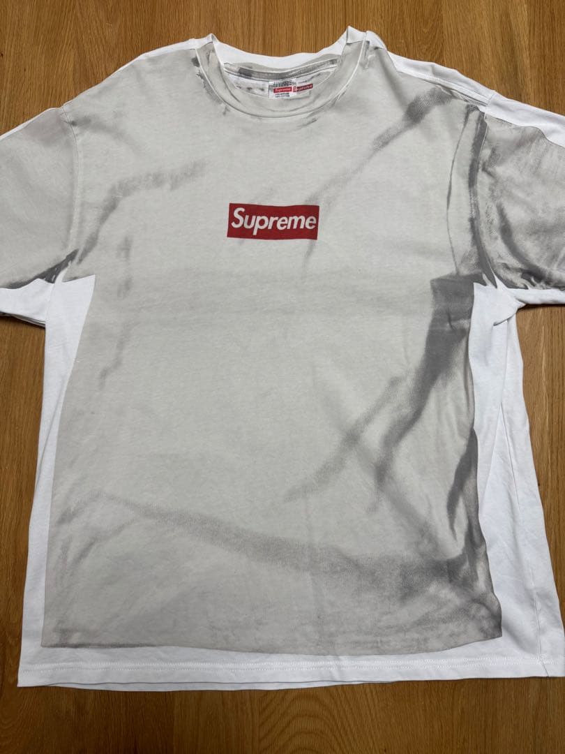 Supreme ロゴプリント Tシャツ Mサイズ 中古・古着通販】SUPREME (シュプリーム) プリントTシャツ ホワイト