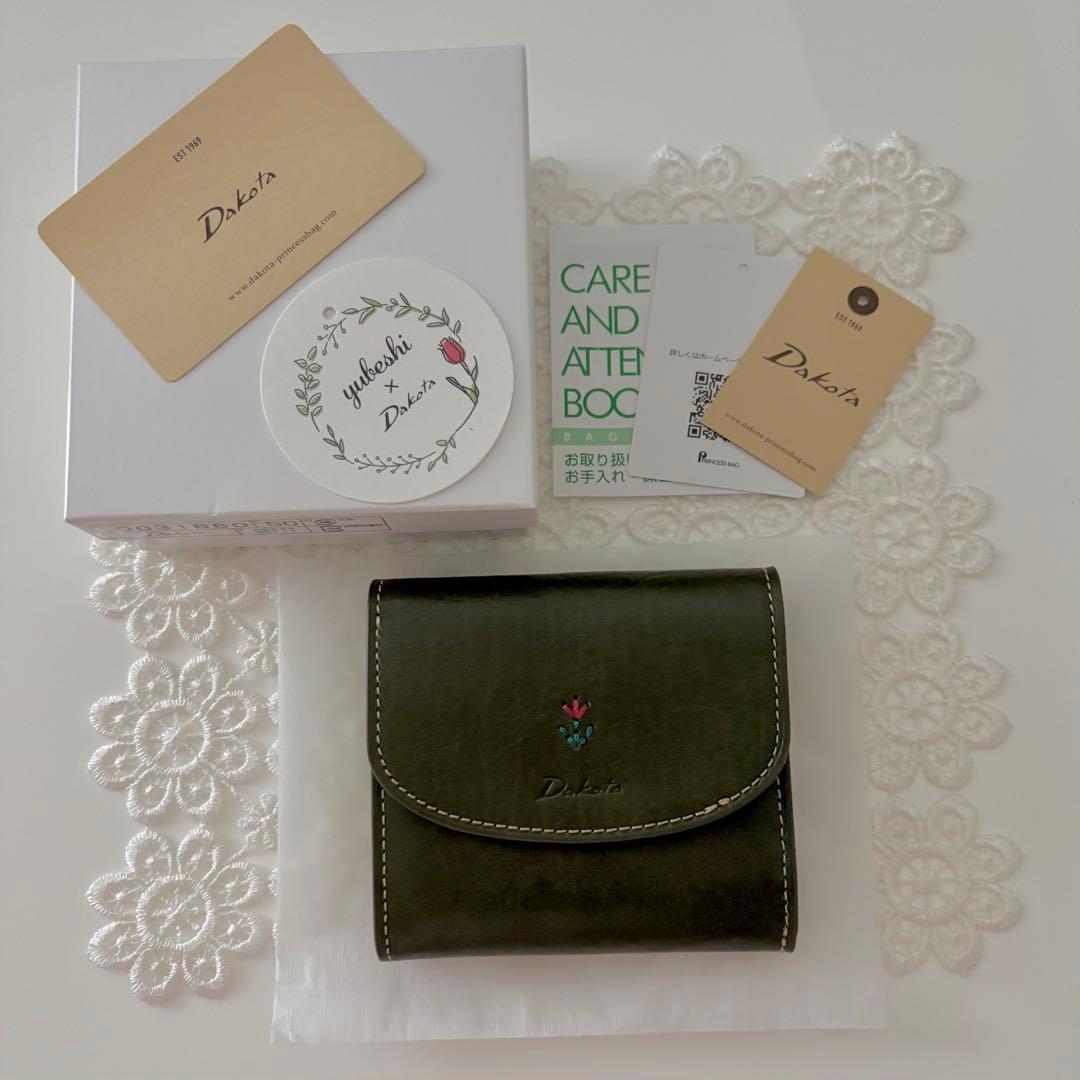 新品【ゆべしxDakotaコラボ】ダコタ 二つ折り財布 トゥリパーノ