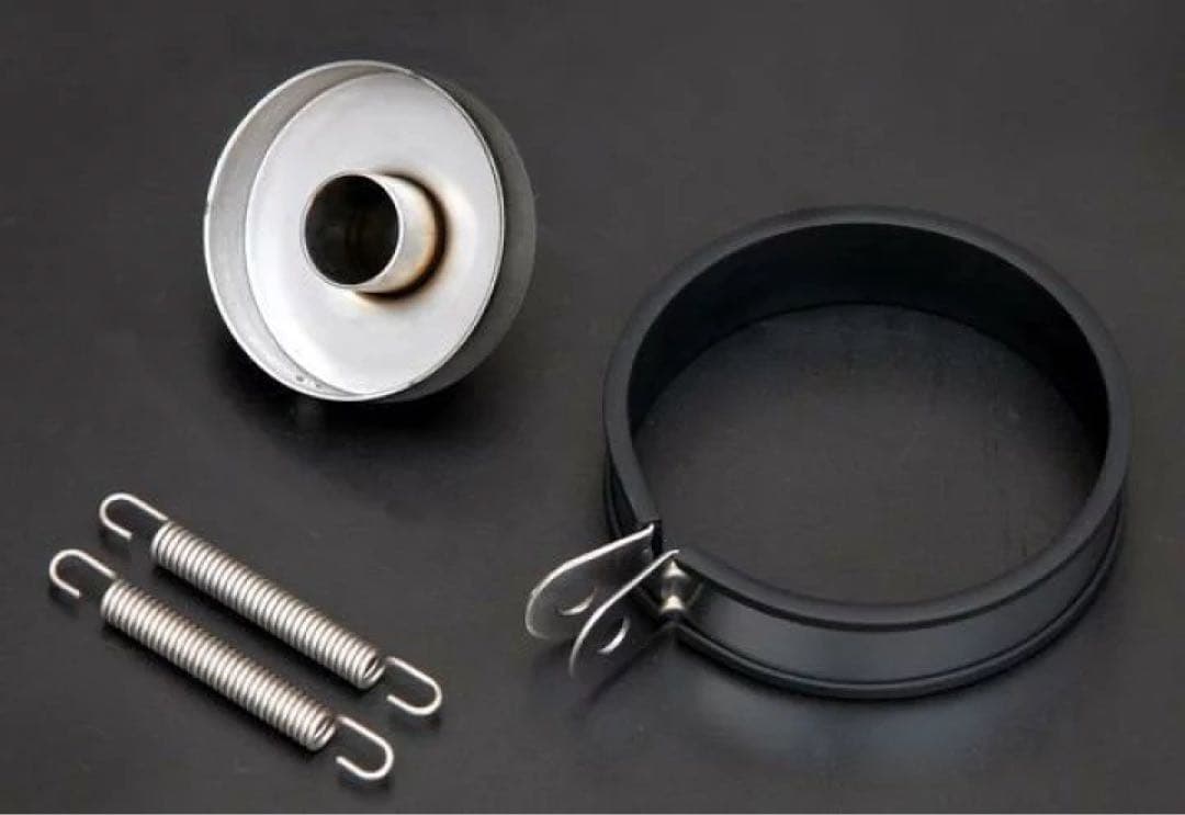 Realize 90φ×420 60.5φ カールタイプ 汎用サイレンサー