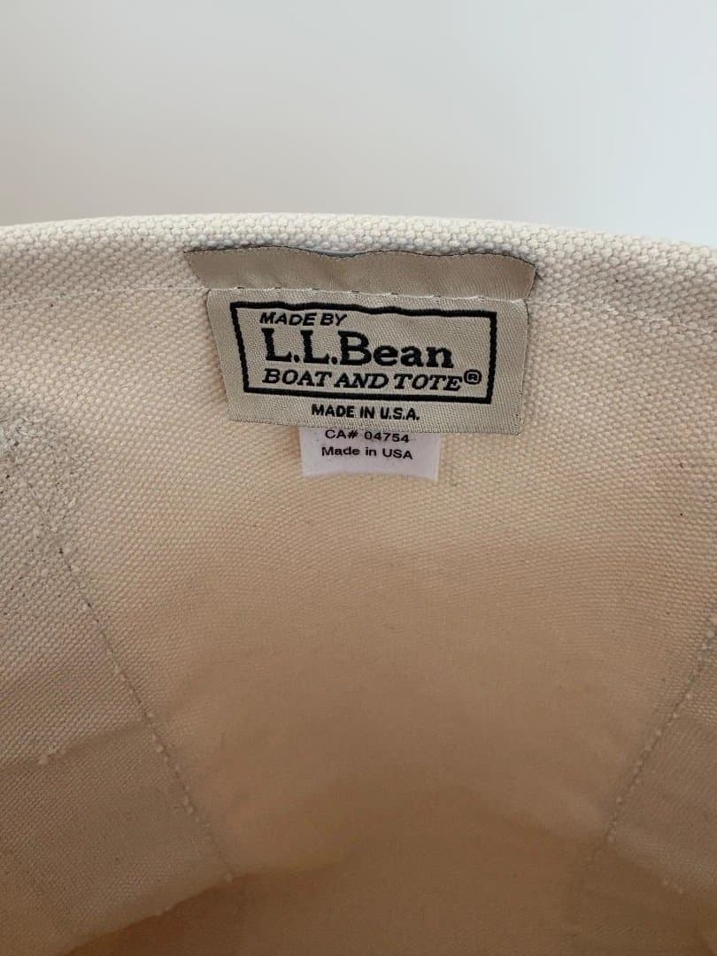 L.L.Bean 復刻モデル カタディンボートアンドトート USA製　革ハンドル