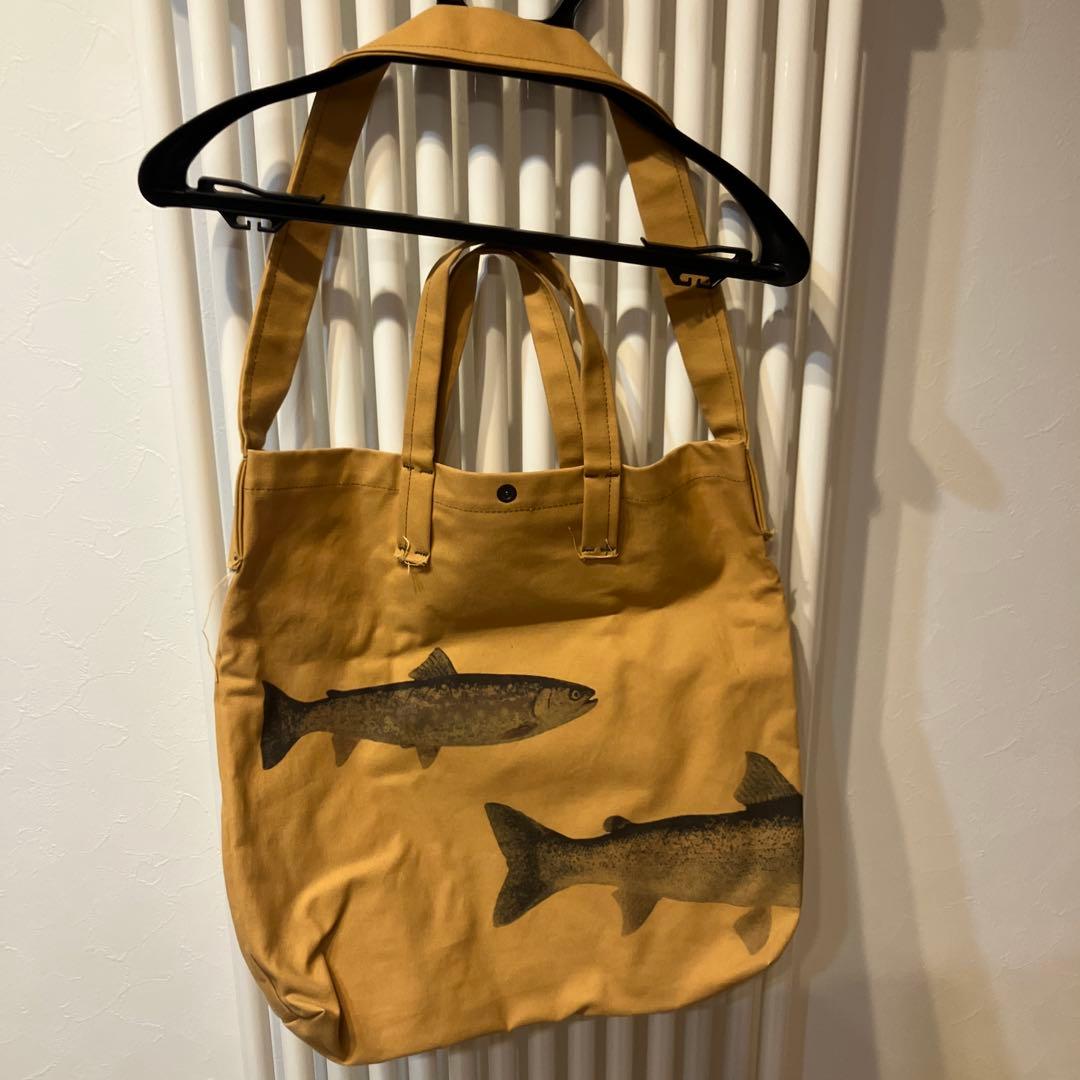 サウスツーウエストエイト　魚プリント トートバッグ トートバッグ「沖縄の海」 ／ 鞄 かばん バッグ 手さげ プリント