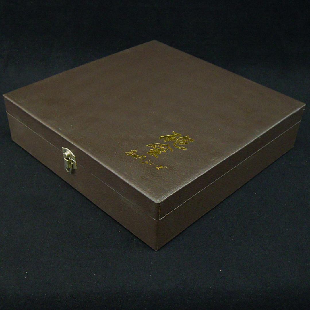 平井鋳造所 砲金鍋 すき焼鍋 1.85kg 在銘 美品 栞 化粧箱に訳有