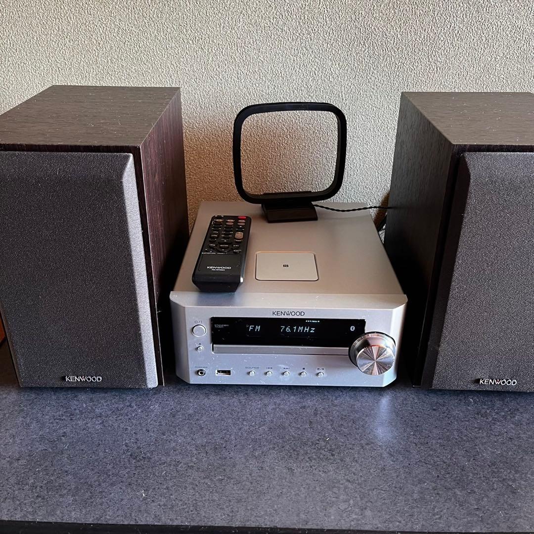 KENWOOD ケンウッド K-505 2014年製 ミニコンポ　LS-K505 Amazon | ケンウッド コンポ Kseries K-505-S [シルバー] | ケンウッド
