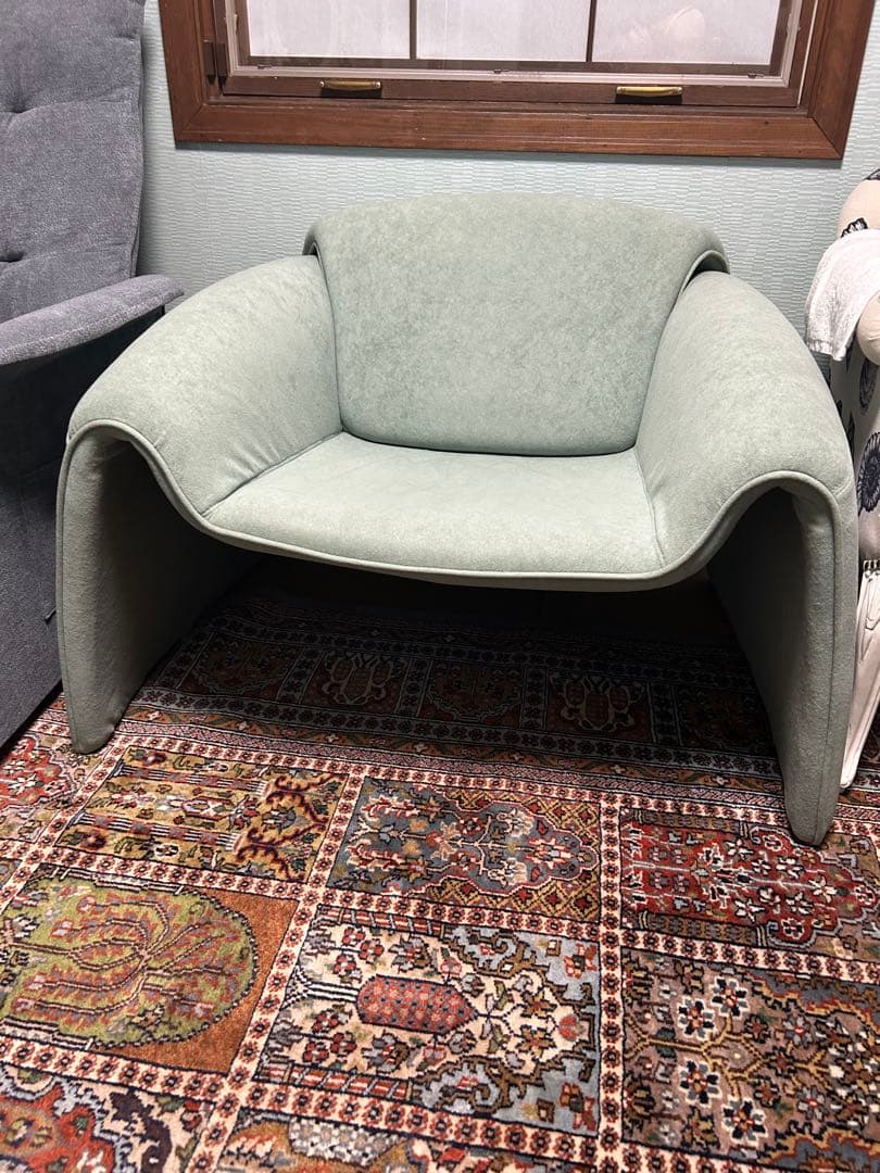 韓国 1人がけソファ デザイナー家具 モリー - メルカリ