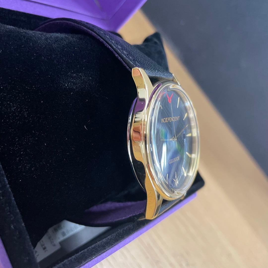 independet×コードギアス 反逆のルルーシュ 電波ソーラー 腕時計