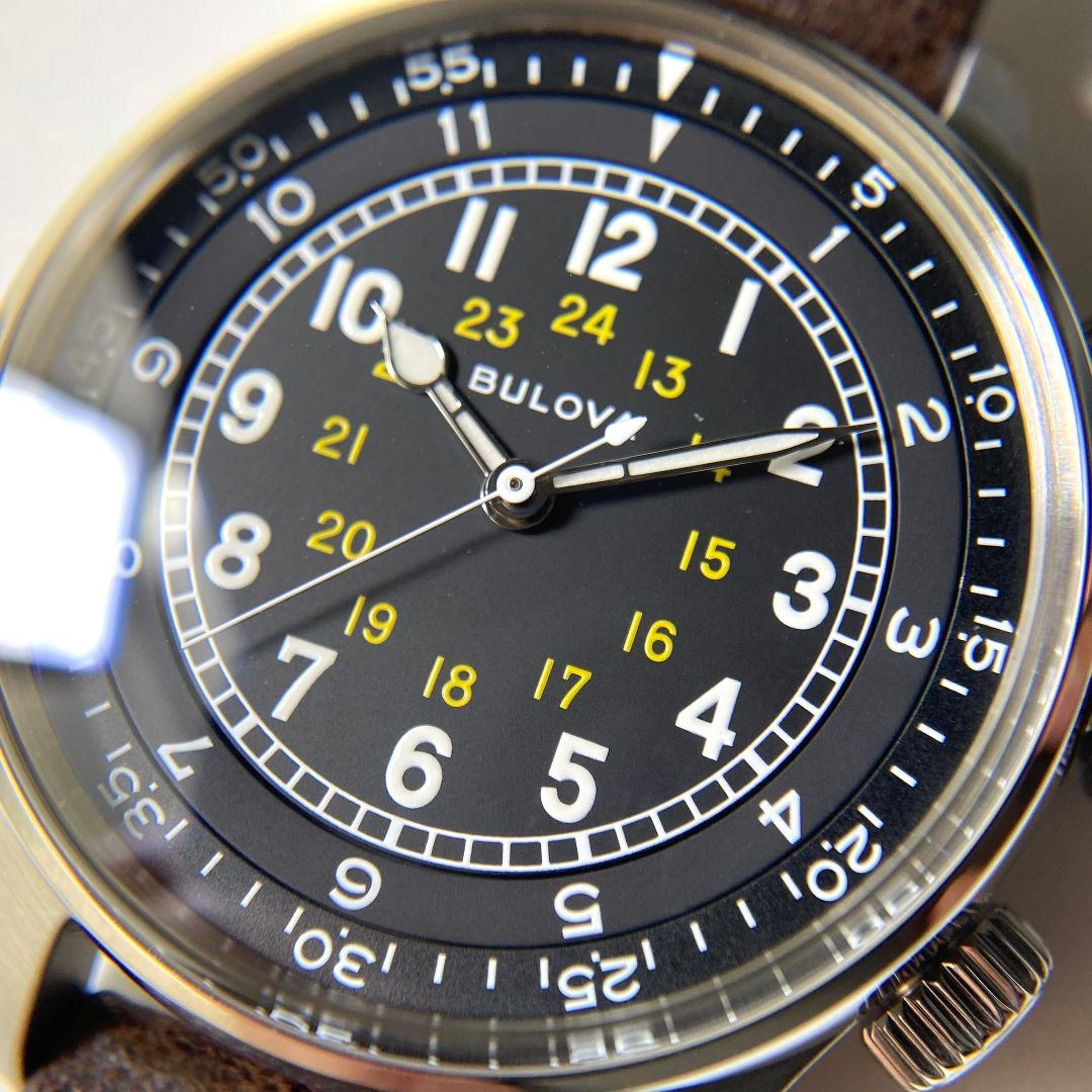 ブローバ BULOVA Military 96A245 自動巻腕時計 - メルカリ