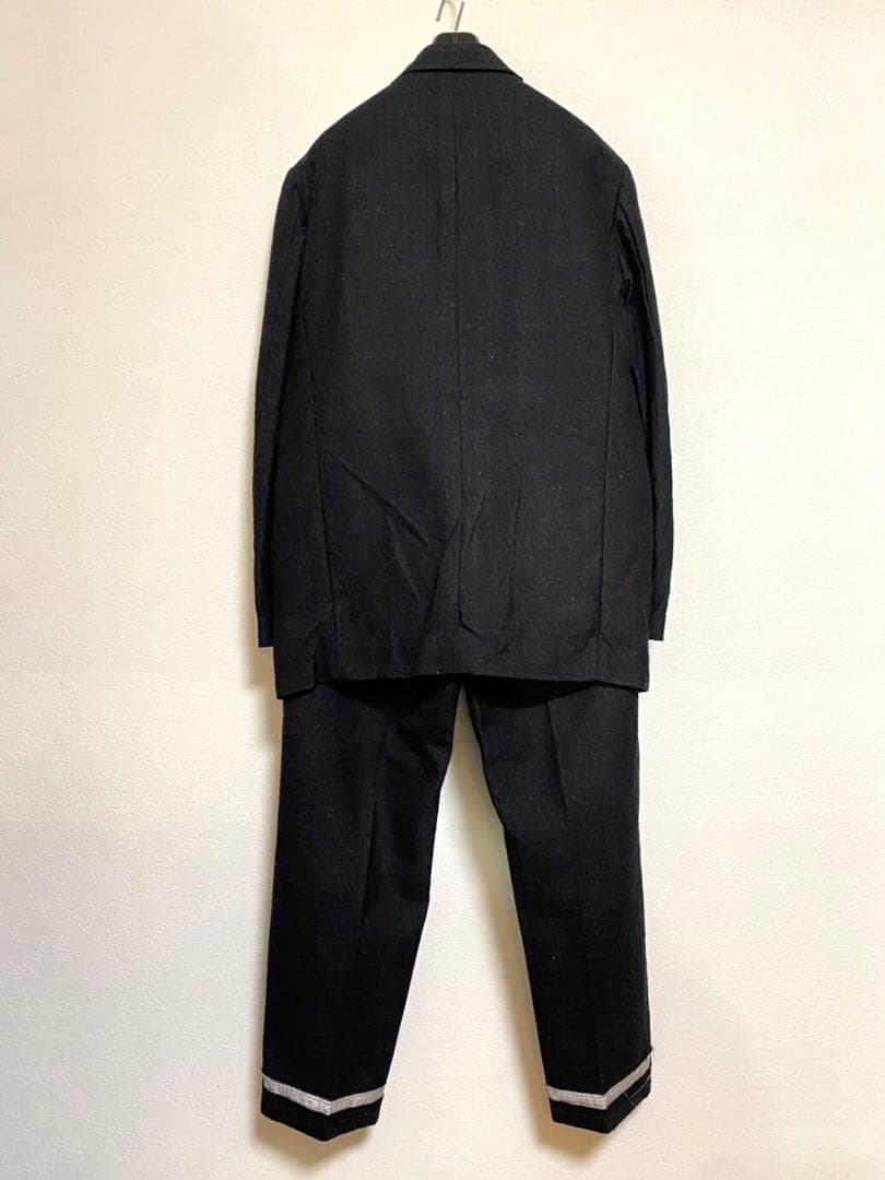 【田中オム】\"グリッター\"ジャケット&パンツ　セットアップ　AD2002