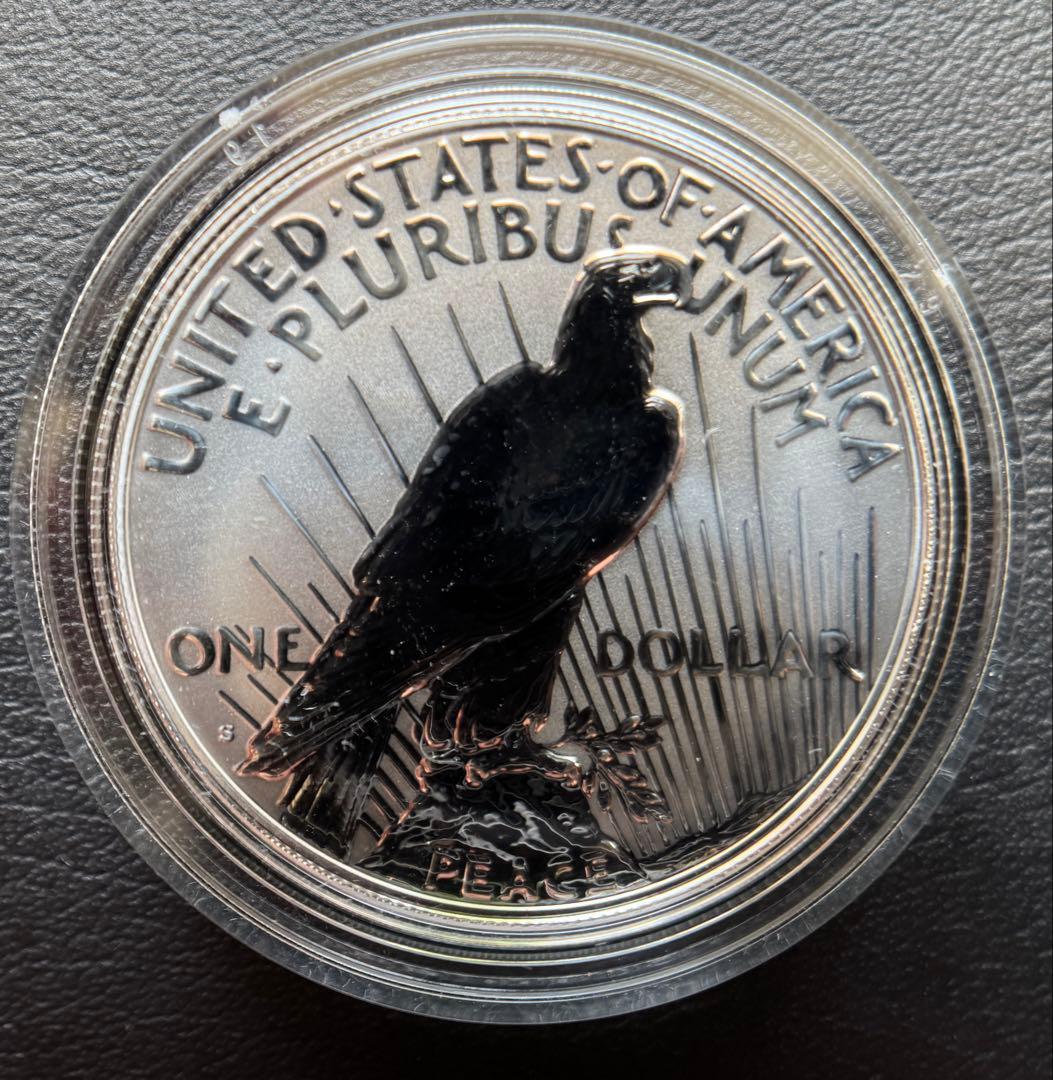 2024 モルガン & ピース ダラー リバースプルーフ 2コインセット 銀貨