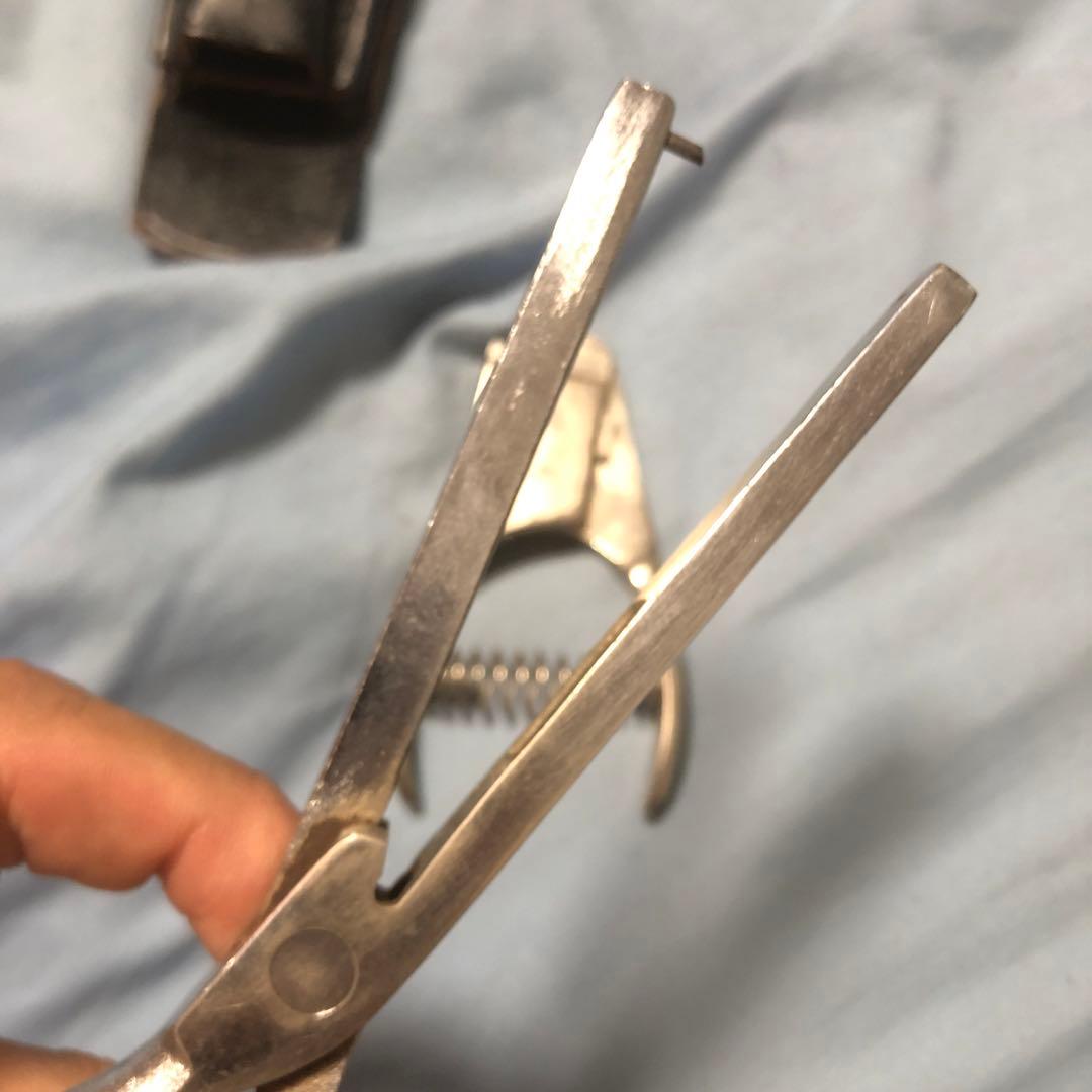 検札鋏 改札鋏 鉄道パンチ 切符切り 岩田製 T92 - メルカリ