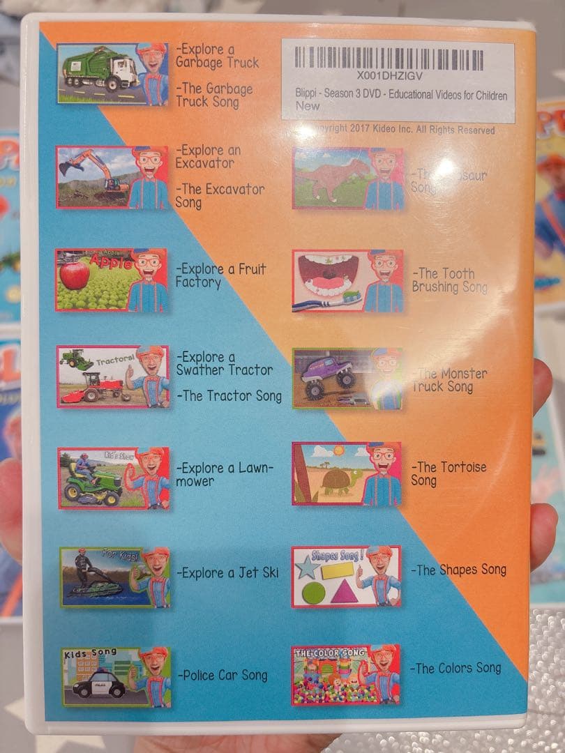 Blippi ブリッピー DVD 7枚セット - メルカリ