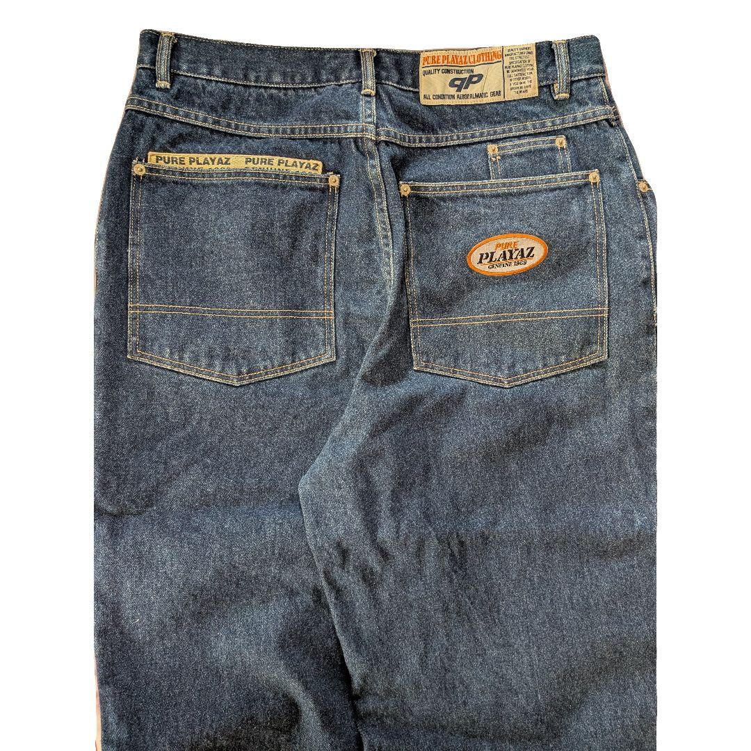 00s 極太 pure playaz バギーデニム hiphop b系 bboy - メルカリ