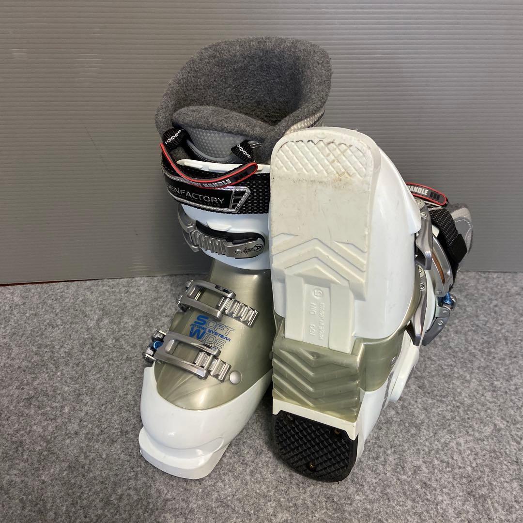 ★メンテナンス済　大人スキーセット　板143cm ブーツ24〜24.5cm