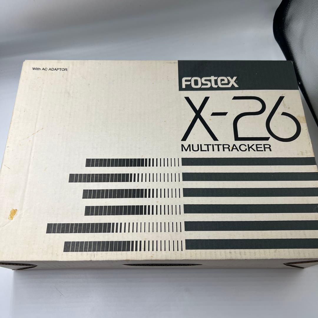 ☆外箱付】希少 Fostex X-26 カセットMTR / TASCAM - メルカリ