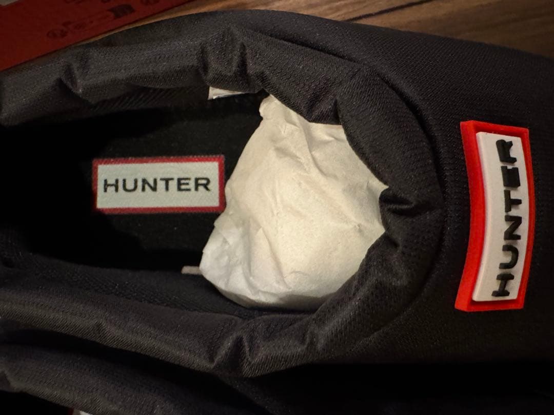 ［新品］HUNTER レディースブーツ ブラック 3 (UK) 22.5cm