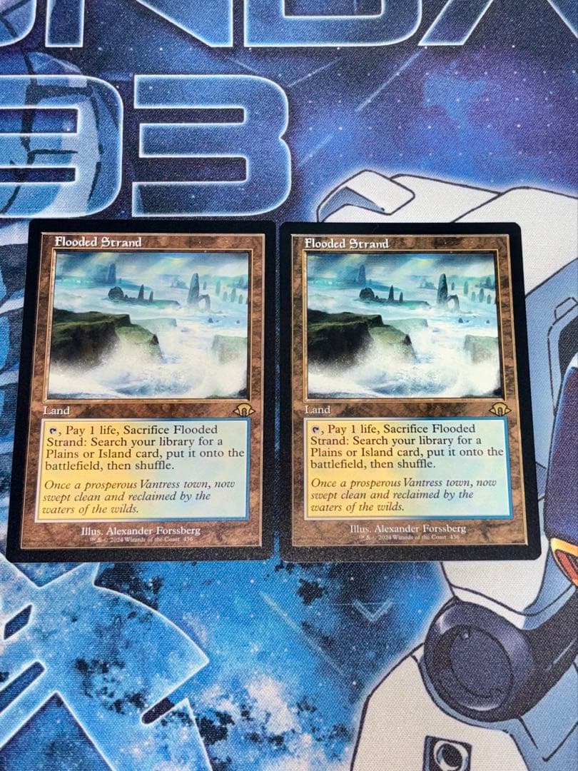 MTG 溢れかえる岸辺/Flooded Strand 旧枠英語 2枚 - メルカリ