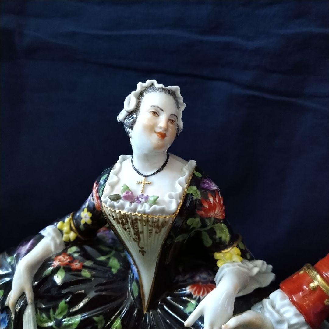ふーさん様専用✤Meissenフィギュリン『アウグスト三世とマリア