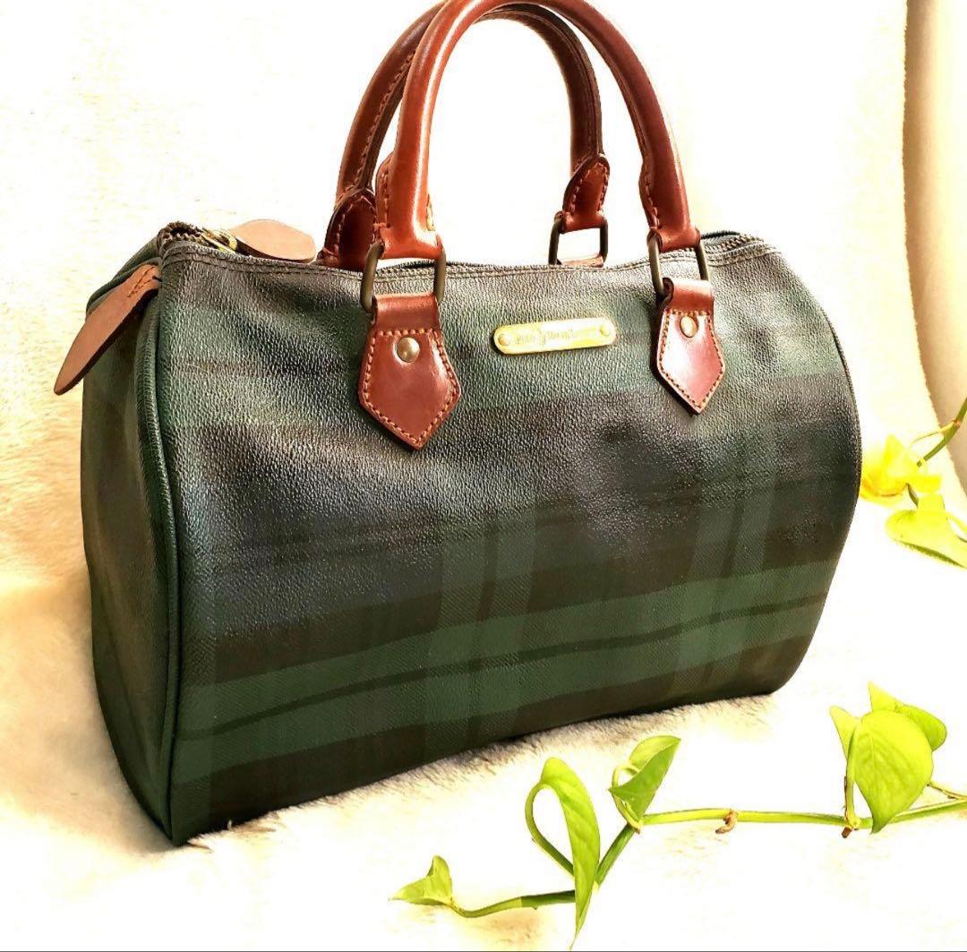 美品 RALPH LAUREN ポロラルフローレンミニボストンバックレザー POLO RALPH LAUREN（ポロ・ラルフローレン） ラルフローレン RALPH