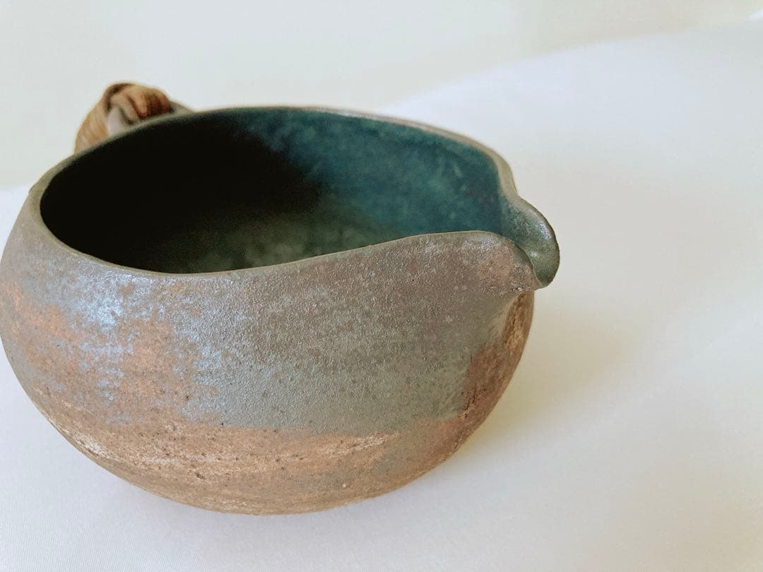 【最終値下げ　石原祥充　片口】かずら手ポット　安藤雅信　石原稔久　市川孝