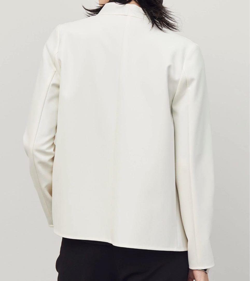 SOÉJU ソージュ ストレッチファインライトジャケット白L 定価22,000円