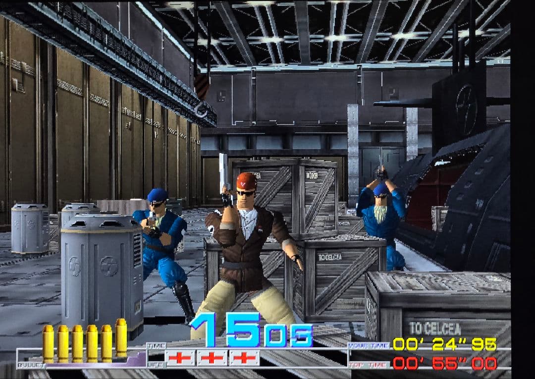 12月16日まで出品 中古 G'AIM'E×タイムクライシス プレミアム