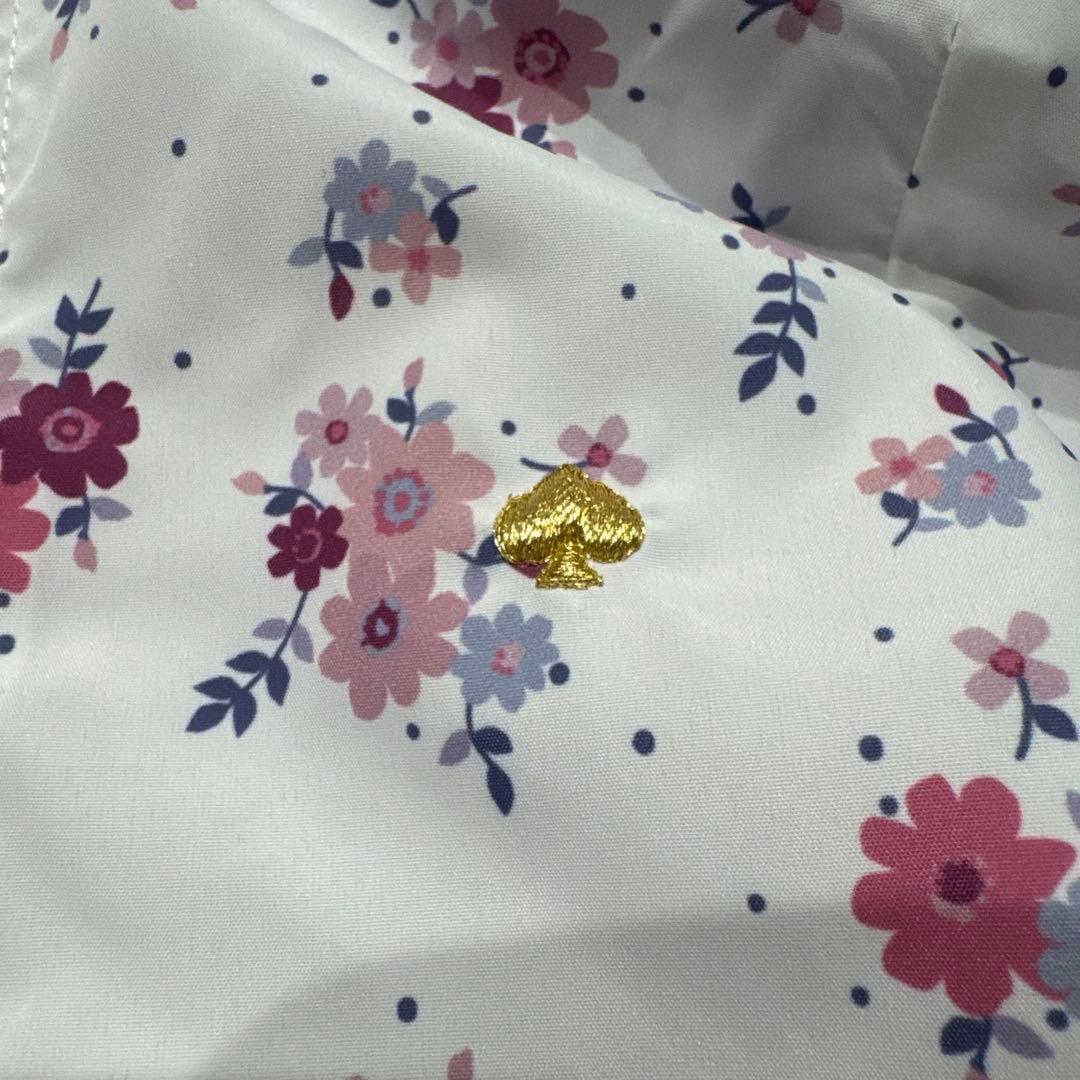 ケイトスペード 110 新品 フローラルリバーシブル ウィンドブレーカー