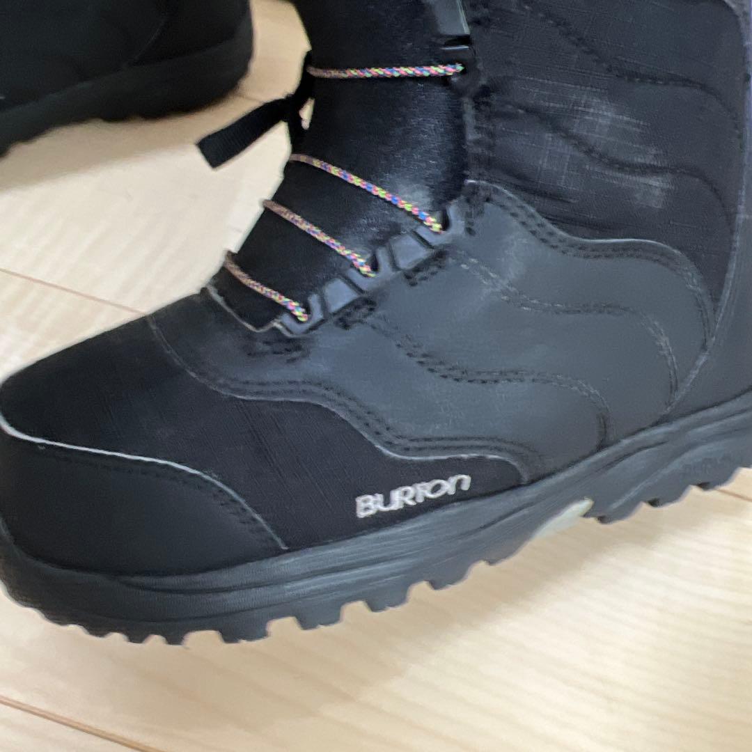 【美品_即日発送】BURTON スノボMINT-ASIAN FIT 22.5cm