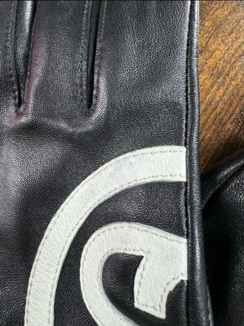 KEIJU着用 Stussy SS LINK LEATHER GLOVES - メルカリ