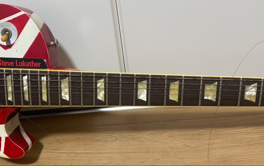 ジャンク品】 ESP エレキギター EVH風GROVER - メルカリ