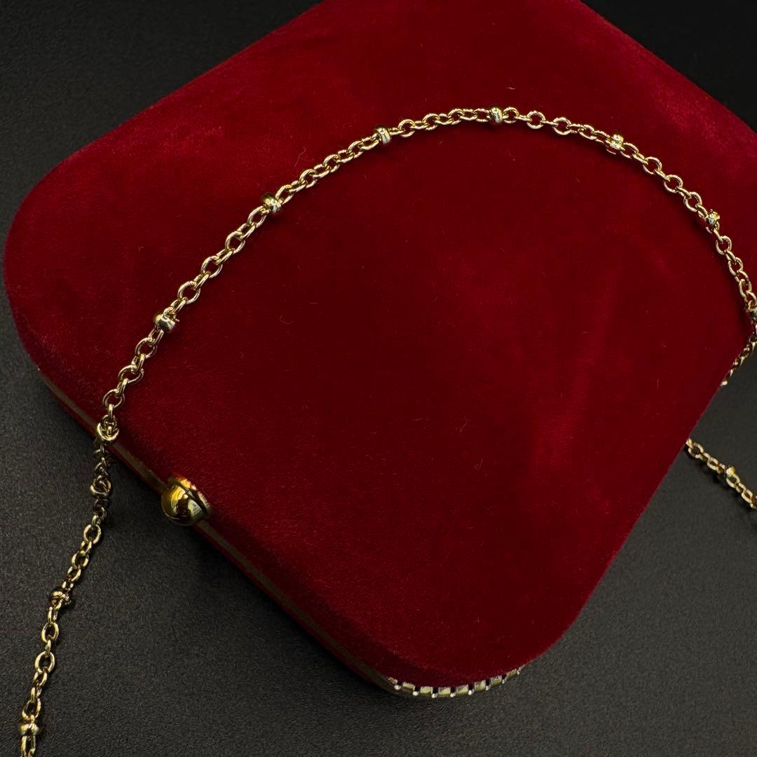 ゴールドチェーンブレスレット シンプル 遺品整理 断捨離 アンティーク