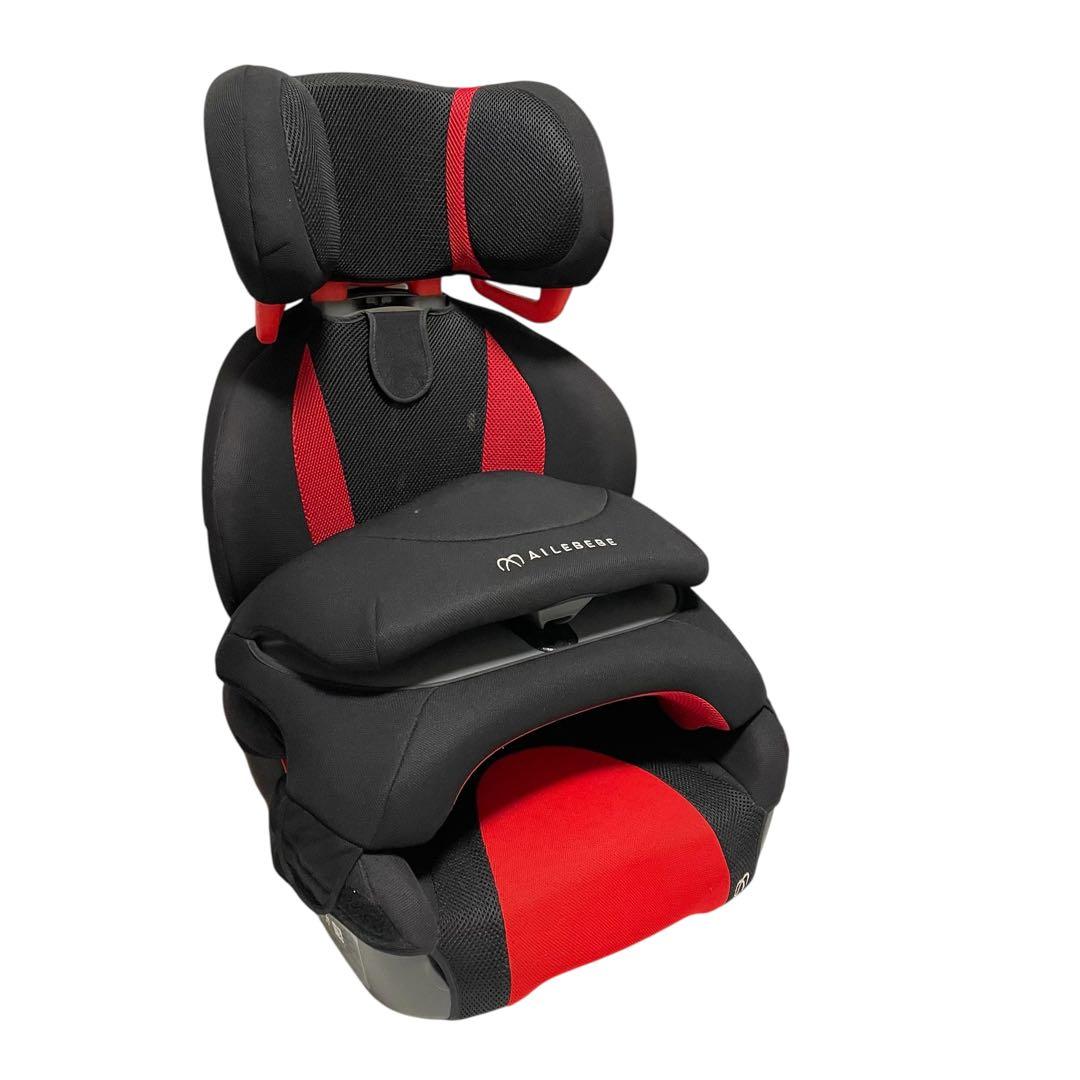 美品】エールベベ サラット 3ステップ クワトロST ジュニアシート