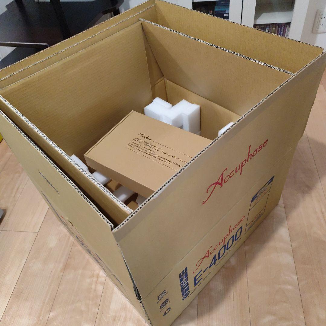 極美品 Accuphase E-4000 プリメインアンプ 元箱発送 - メルカリ