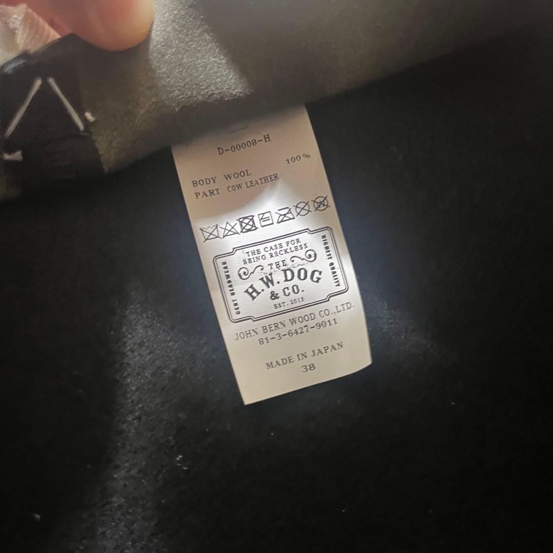 タ*ク様 H.W.DOG & CO. ハット　38