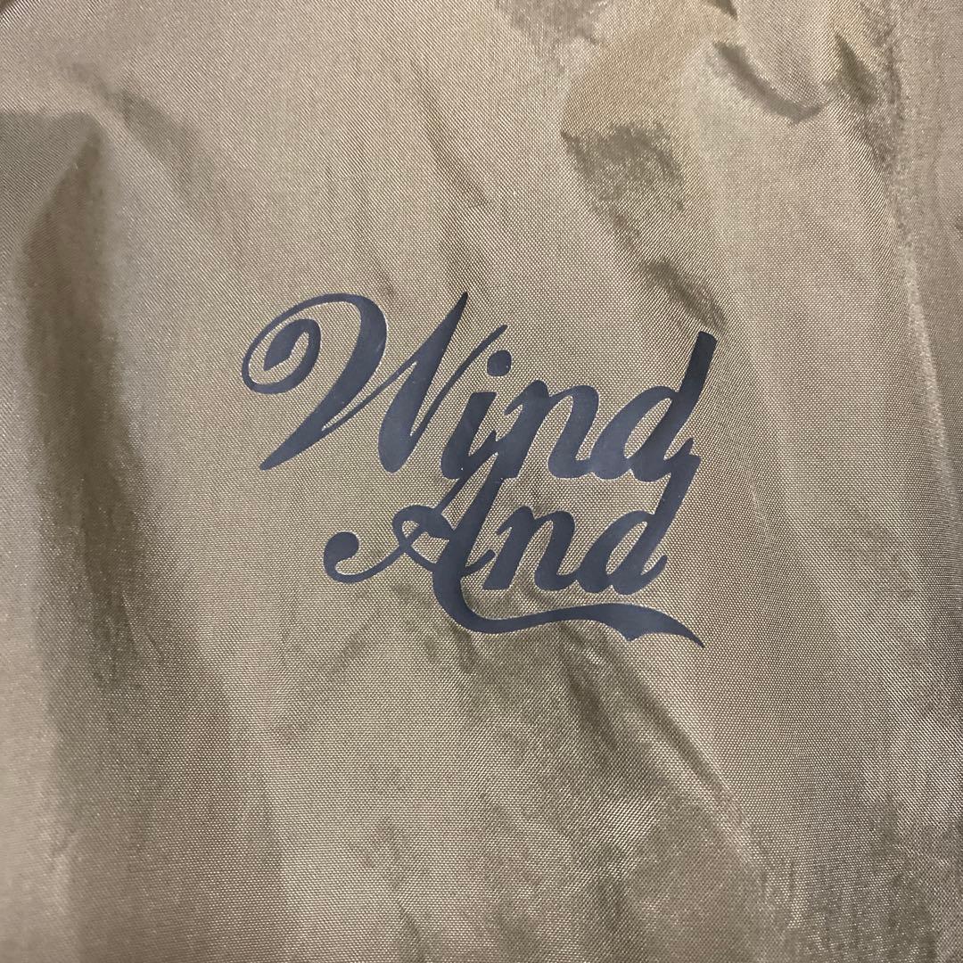 WIND AND SEA ウィンダンシー コーチジャケット ブラウン - メルカリ
