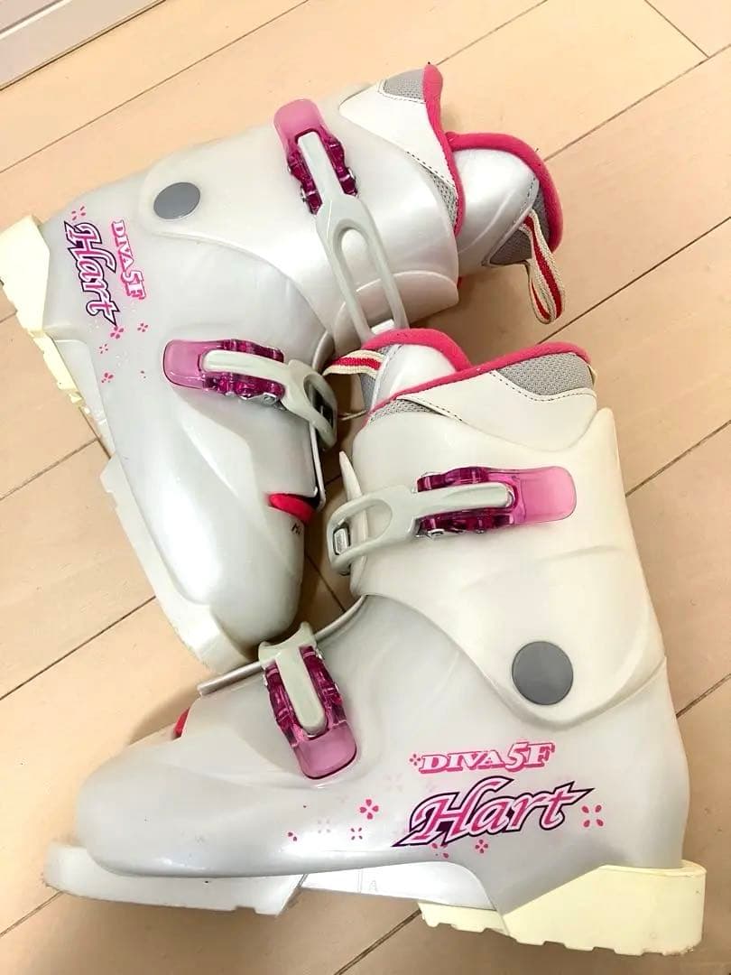 スキー 3点セット！ 130cm ブーツ23.0cm大阪手渡し可能！HART - メルカリ