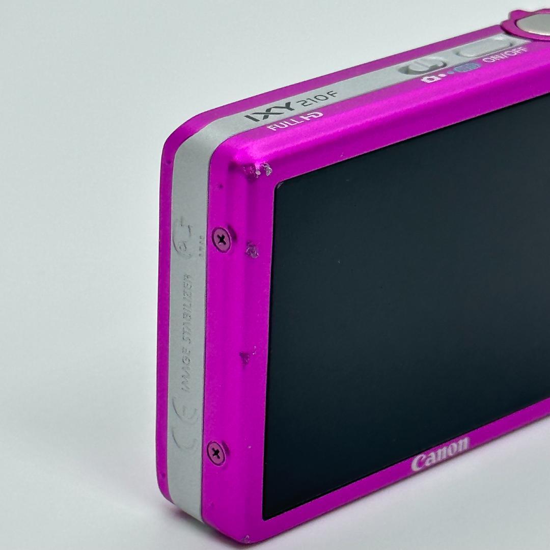 Canon IXY 210F デジタルカメラ キャノン デジカメ ピンク - メルカリ