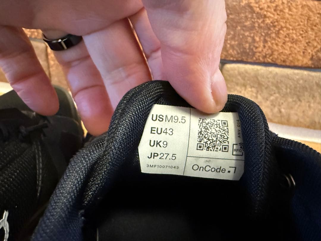 靴 on cloud6 27.5cm