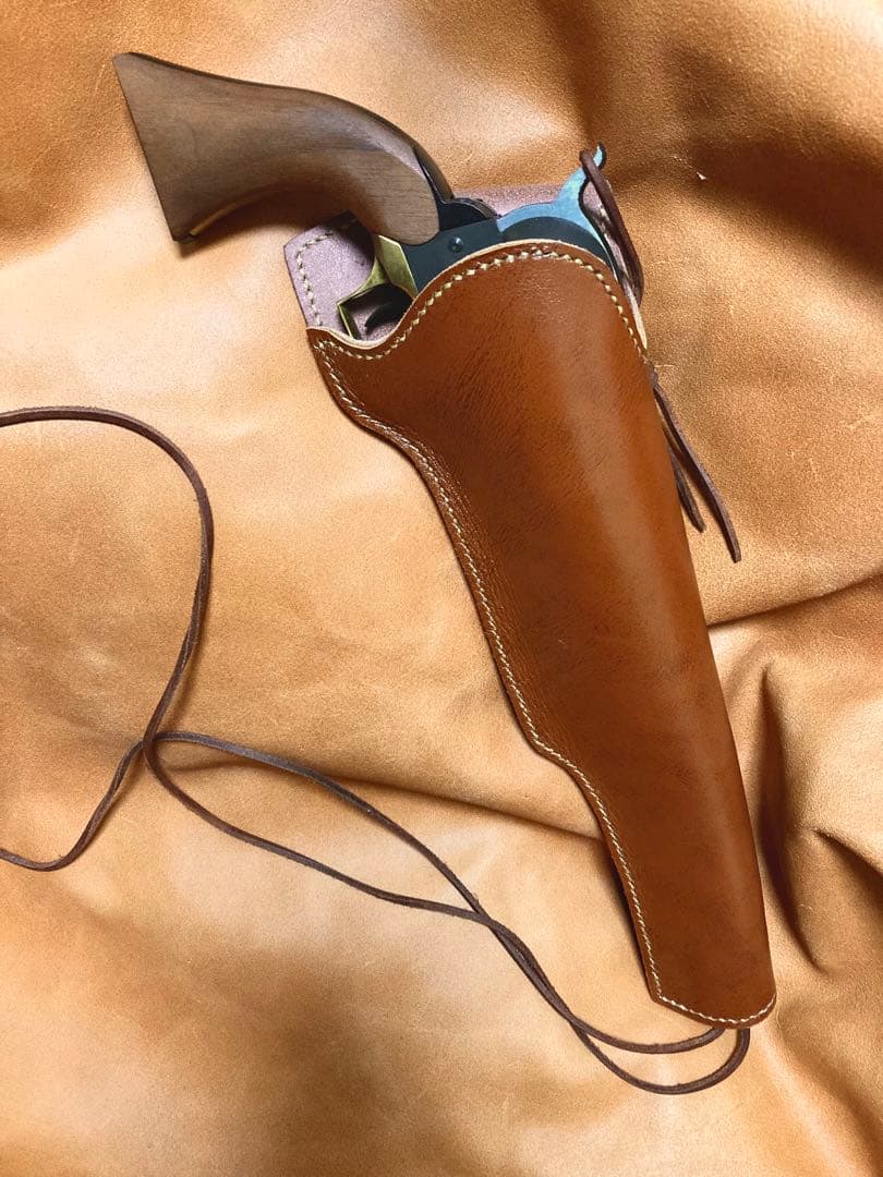コルトM1847ウォーカー用右利きレザーホルスター No.820 リボルバー | weylandISKW