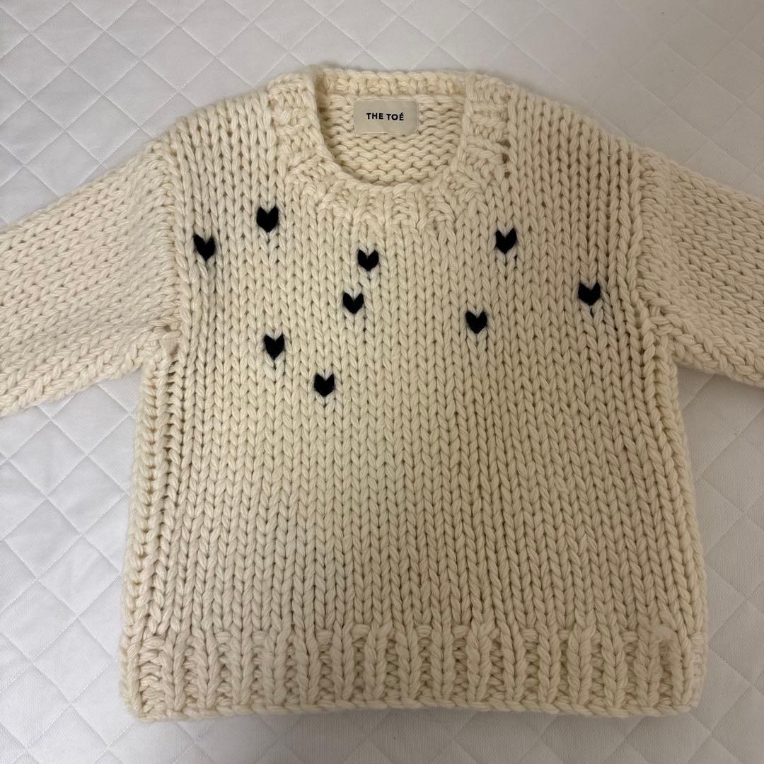 THE TOE Notting-Hill Heart knit S - メルカリ