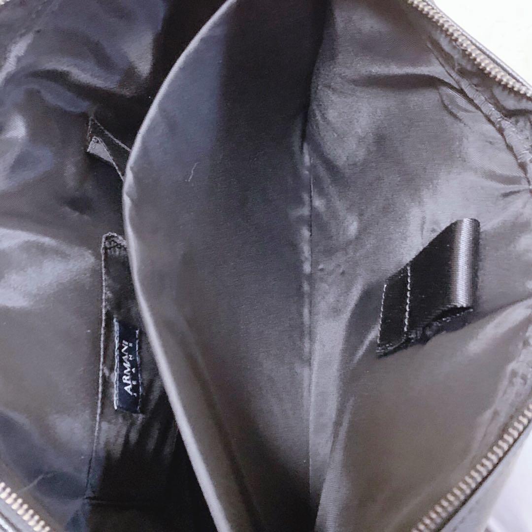 未使用級】アルマーニ ジーンズ 2way ビジネスバッグ ブリーフケース