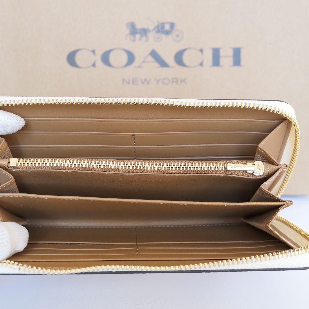 コーチCOACH長財布 財布 シグネチャー ロング ジップ C4452 - メルカリ