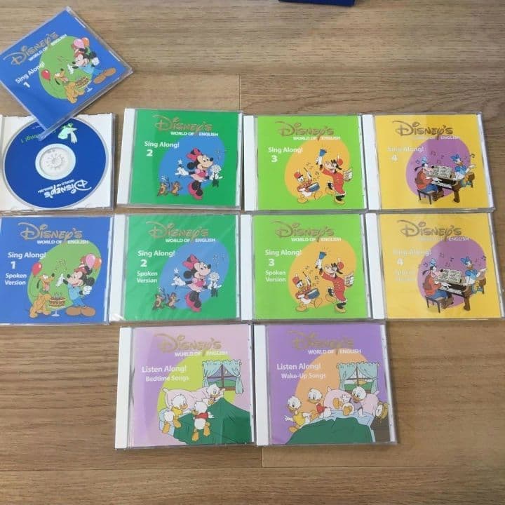 DWE ディズニー英語システム シングアロング 2006年 未使用品あり