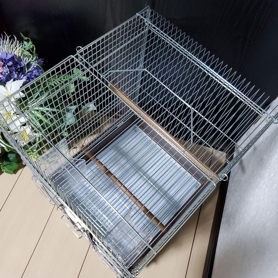 希少 ホーエイ HOEI 鳥かご…扉が大きく開くタイプです - メルカリ