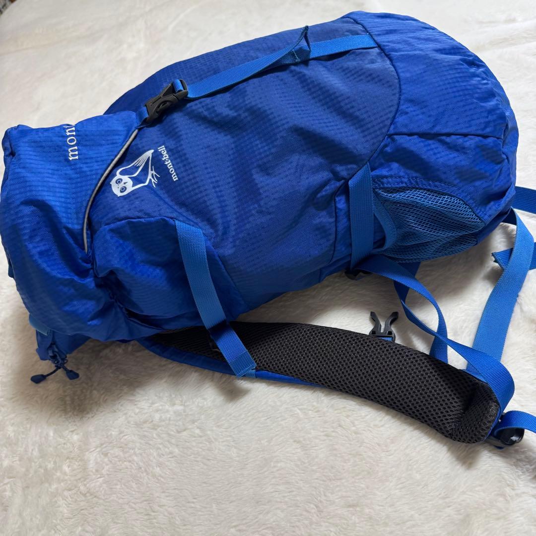 美品モンベル グラナイト パック Kid's 20 ブルー - メルカリ
