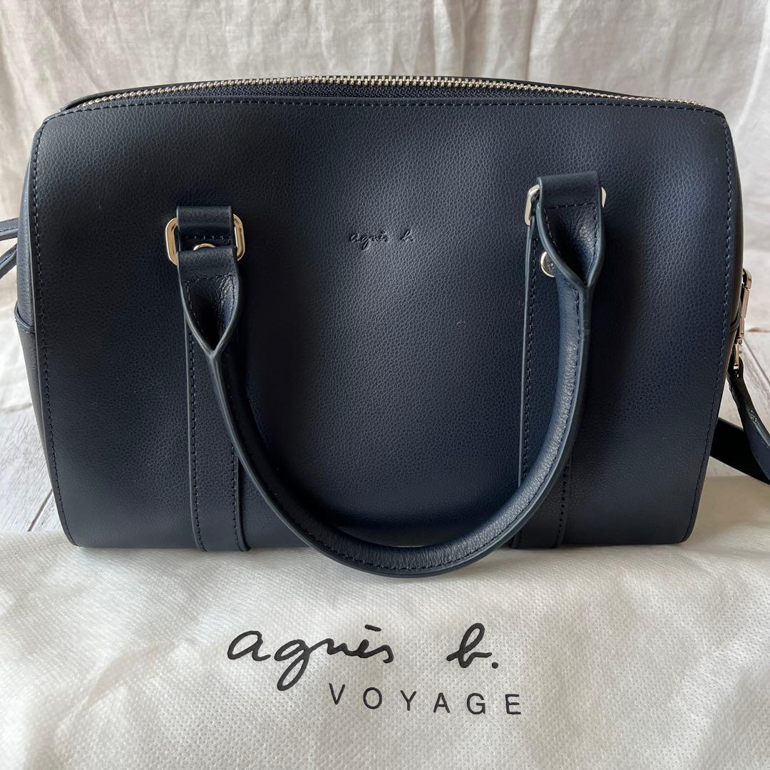 美品 アニエスベーボヤージュagnes b. 2wayボストンバッグ - メルカリ