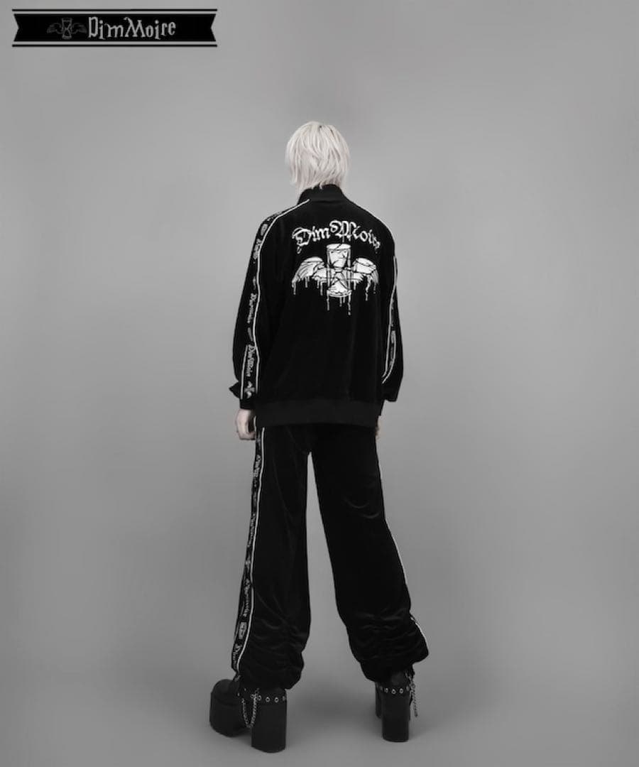 DimMoire ディムモアール ベロア ジャージ XL Black - メルカリ