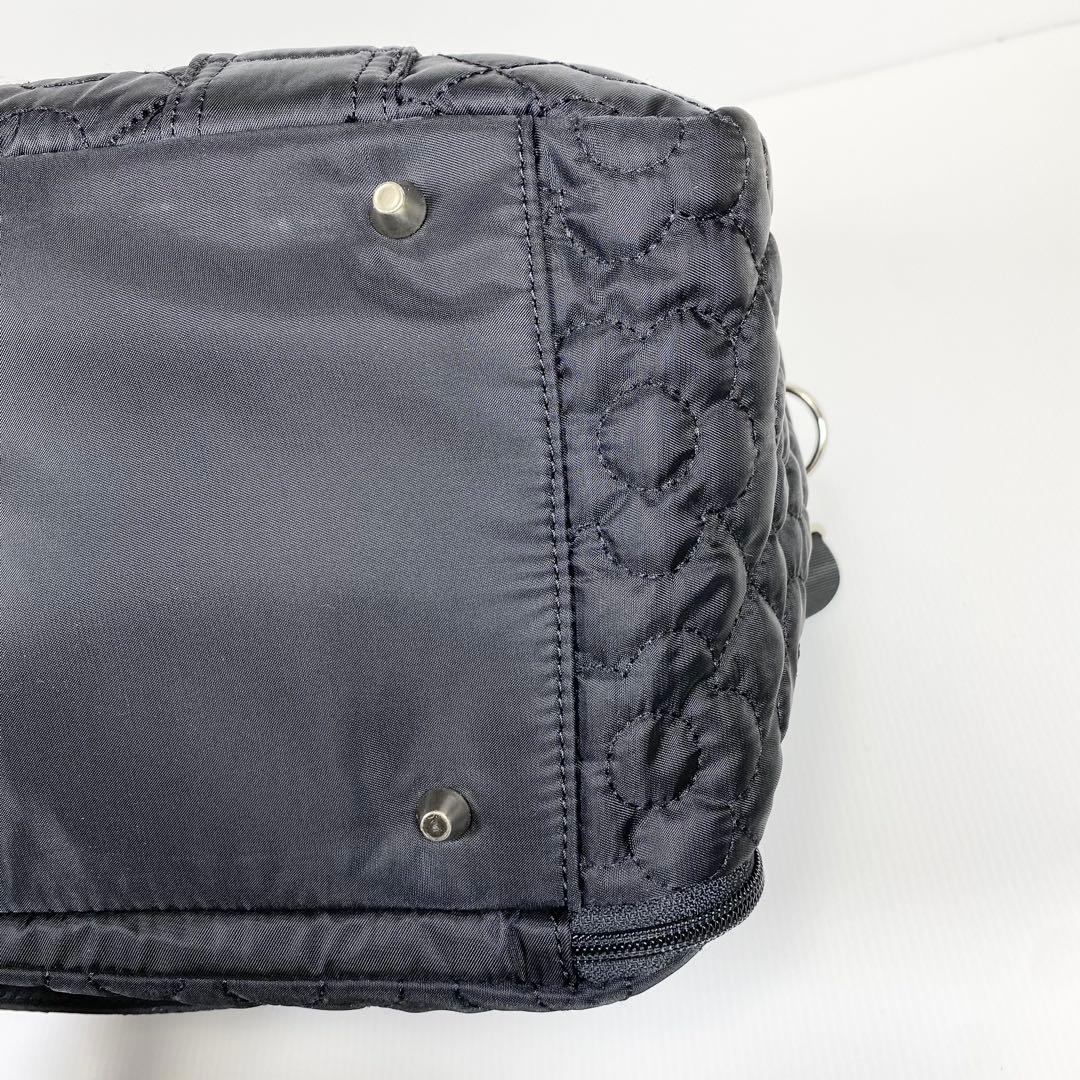 未使用美品】マリークワント デイジーキルトボストンバッグ キャリー