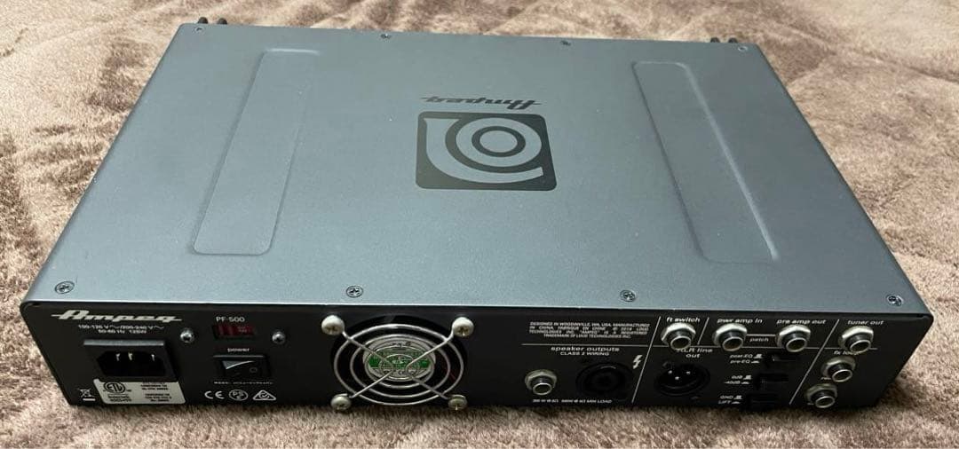 Ampeg アンペグ PF-500 ベース用アンプヘッド＋ケース付き - メルカリ