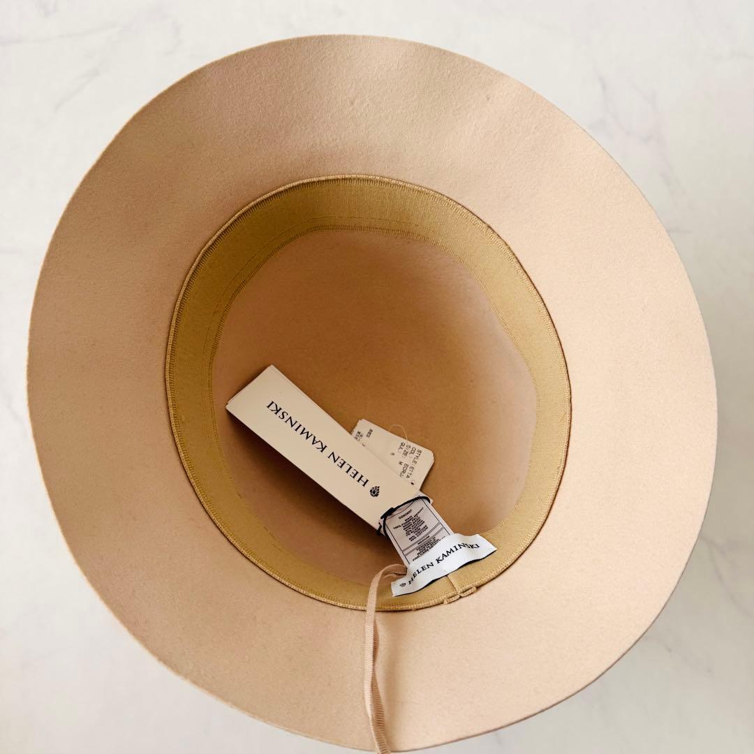 ヘレンカミンスキー タグ付未使用✨クローシェハット Etta エクリュ M